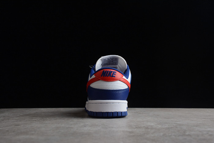 nike dunk low"white and university red dd1503-119