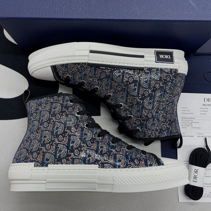b23 oblique high top sneakers t00480h093