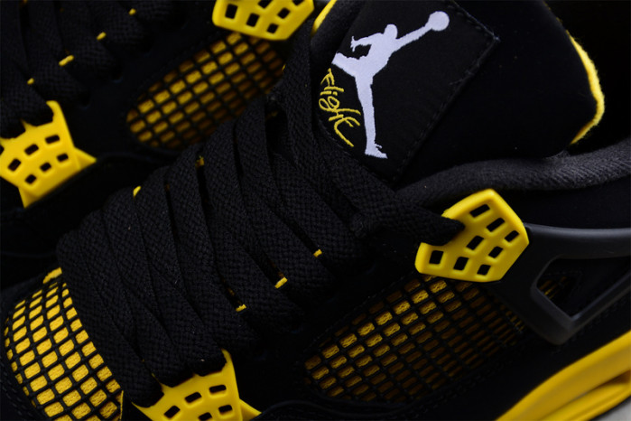 air jordan 4 retro "thunder" 308497-008 (2023)