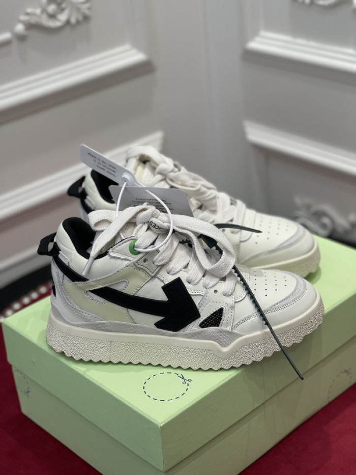 off-w out of office lace-up sneakers