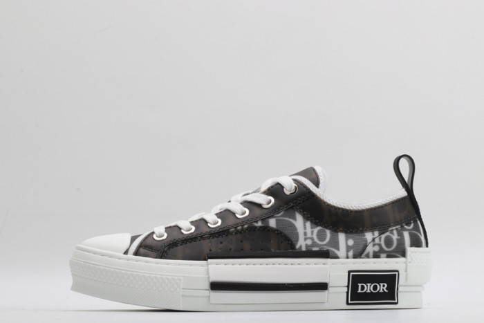 b23 oblique low black white sneakers t00480h051