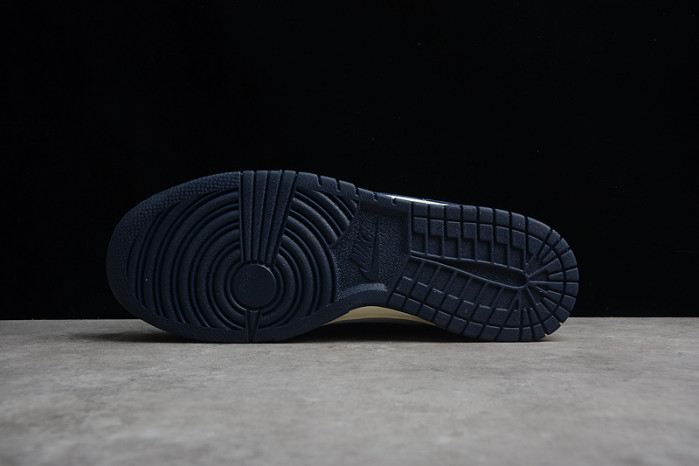 nike sb dunk low navy blue white running shoe dd1503-115