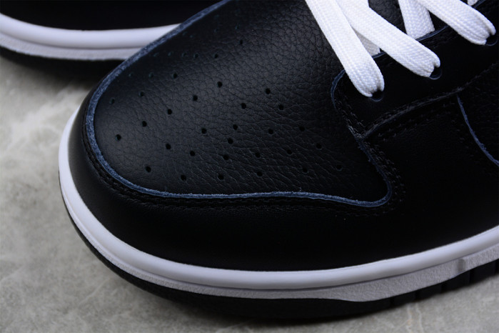 nike dunk low surF**es in black and white dj6188-002