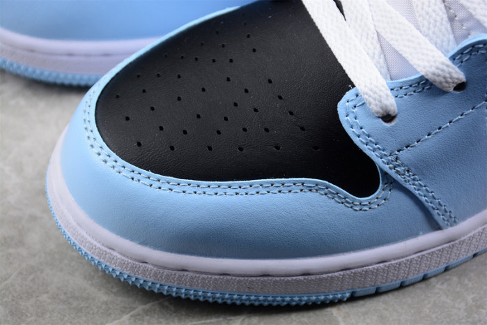 air jordan 1 mid “ice blue” 555112-401