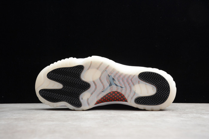 jordan 11 retro bp "72-10" black 378037-002