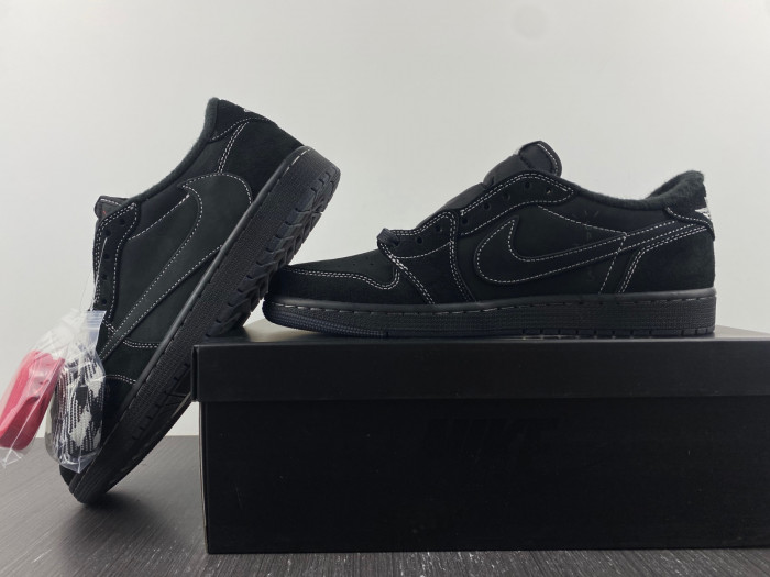 jordan 1 retro low og sp travis scott black phantom dm7866-100