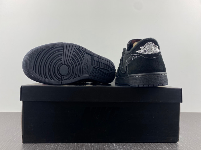 jordan 1 retro low og sp travis scott black phantom dm7866-100