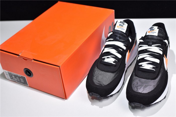 sacai × nike ldv waffle daybreak black bv0073-010