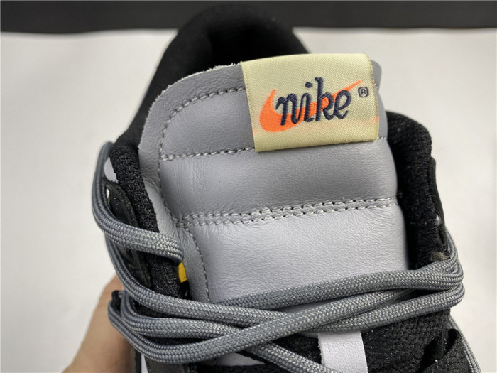 off-w x nike dunk low black salt ct0856 007