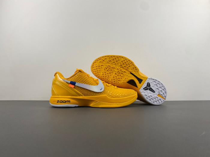 nike kobe 6 ow protro “mambacita” cw2190-501