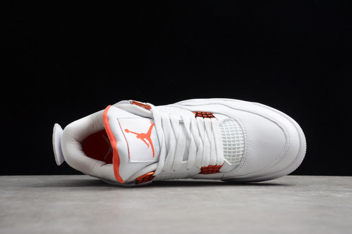air jordan 4 retro orange metallic ct8527-118