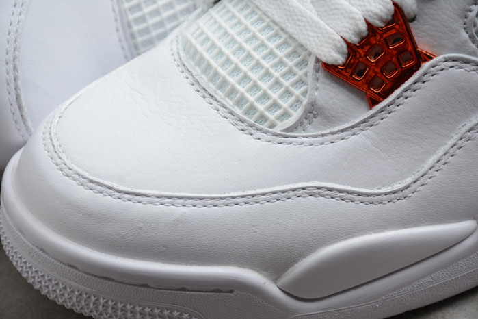 air jordan 4 retro orange metallic ct8527-118
