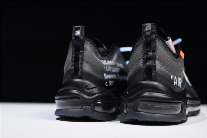 ow nike air max 97 black aj4585-001