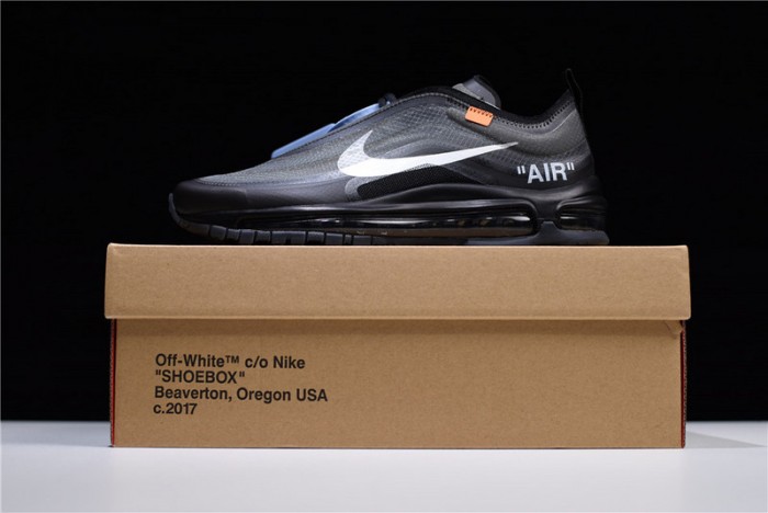 ow nike air max 97 black aj4585-001