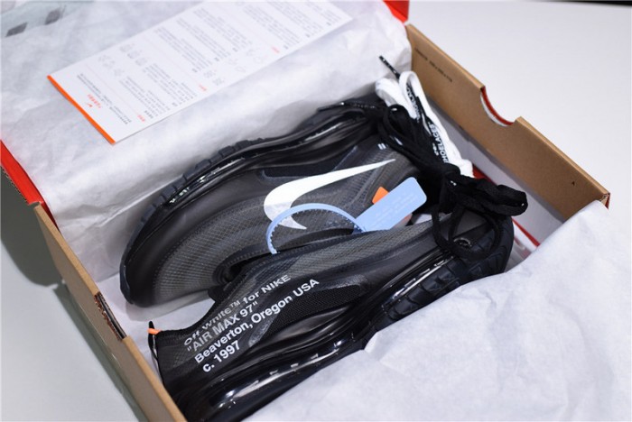 ow nike air max 97 black aj4585-001
