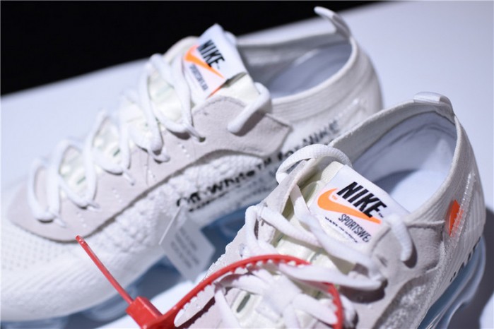 ow nike air vapormax 2018 white aa3831-100