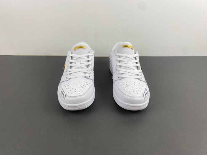 air jordan 1 low method of make sail metallic gold fn5032-100