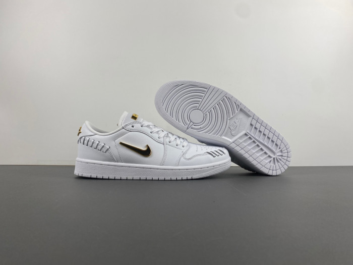 air jordan 1 low method of make sail metallic gold fn5032-100