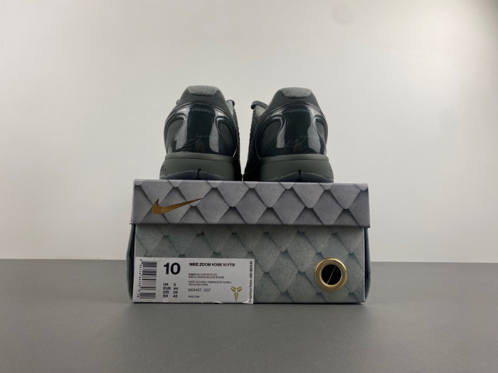 nike kobe 6 black mamba collection fade to black 869457-007
