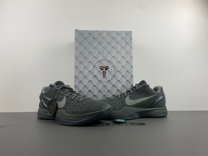 nike kobe 6 black mamba collection fade to black 869457-007