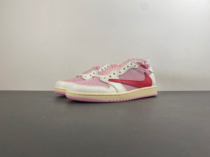 Air Jordan 1 Retro Low Travis Scott Shy Pink IQ7604-101