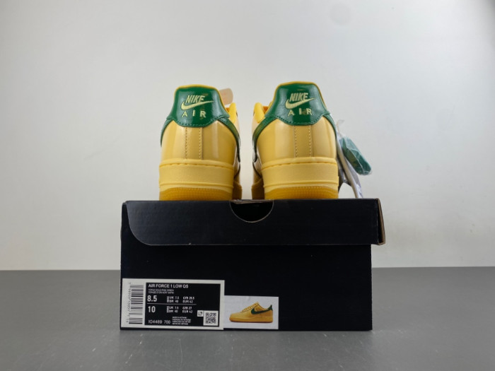 Nike Air Force 1 Low Patent Leather Topaz Gold IO4489-700