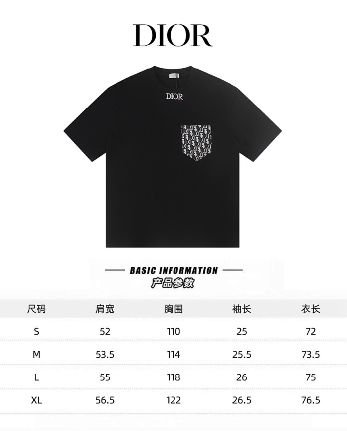 D1OR T-SHIRT DR63