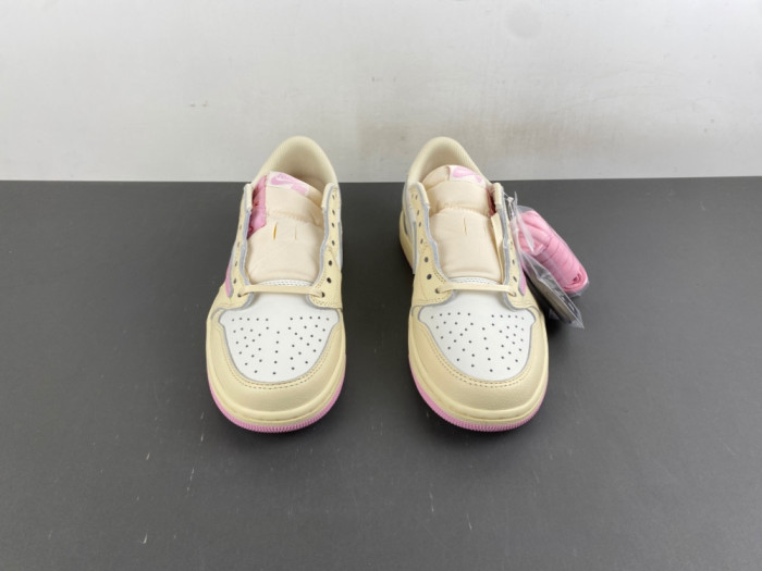 Air Jordan 1 Retro Low Travis Scott Shy Pink IQ7604-100