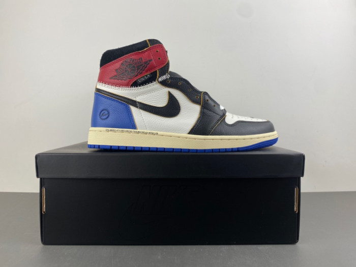 Air Jordan 1 High Fragment x Union LA Varsity Red Sport Royal IO7847-002